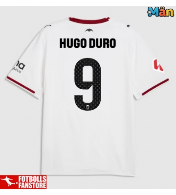 Valencia Hugo Duro #9 Hemmatröja 2026-27 Kortärmad